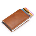 RFID-Blocking Men's Cardholder for Stylish Business Travel