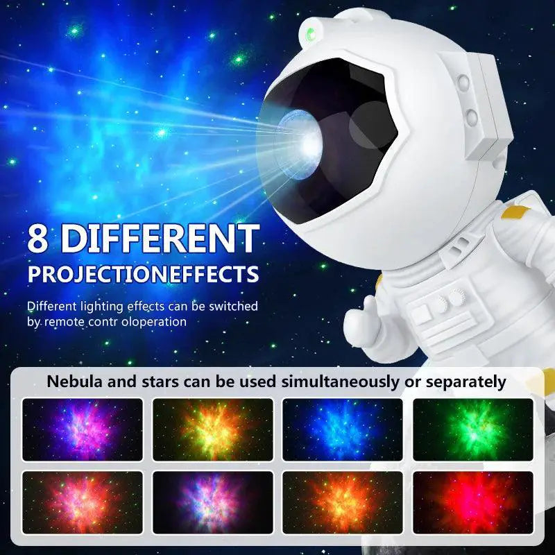 Star Projector Galaxy Night Light Astronaut Nebula Gifts