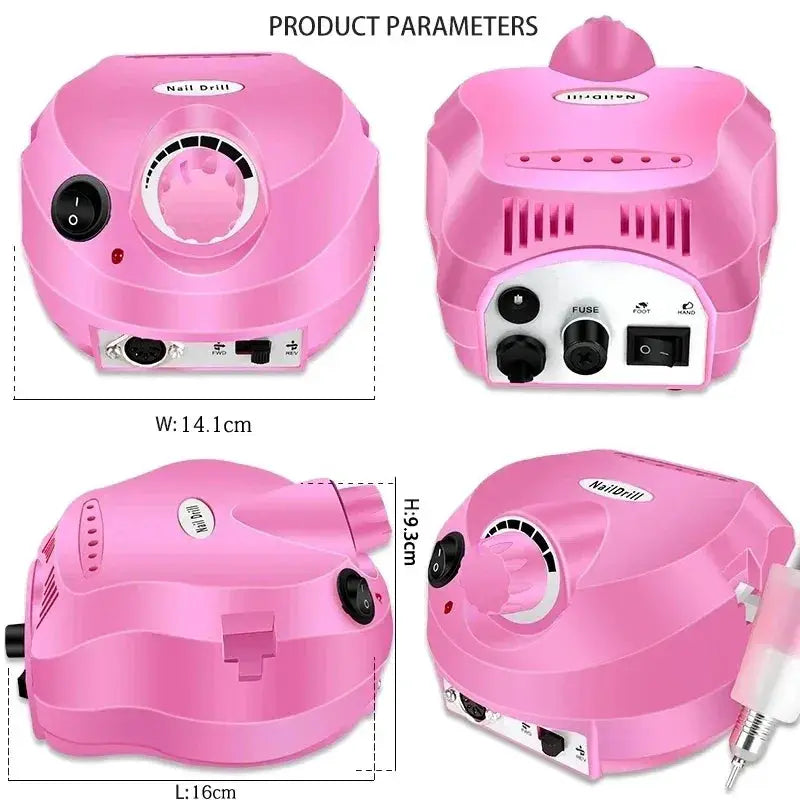 35000RPM Electric Nail Drill Professional Manicure Machine