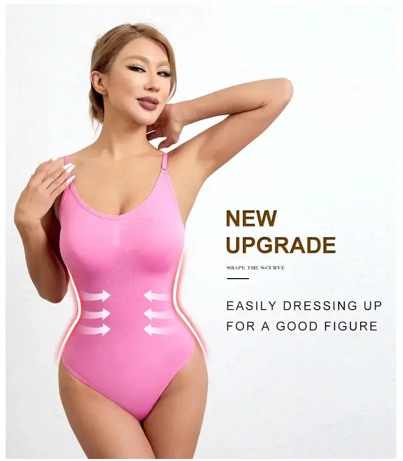 Seamless Tummy Control Bodysuit For Women Slimming Thong