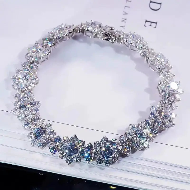 Moissanite Jewelry in Sterling Silver LYEE — product view 4