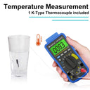 HoldPeak Multimetro Digital USB Multimeter AC/DC Voltage Current