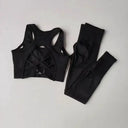Breathable Quick Dry Sports Bra Set Women Yoga