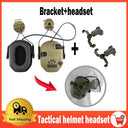 Walker Electronic Shooting Headset Helmet Mounted Earmuff Set