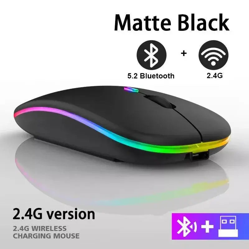 2.4G RGB Bluetooth Wireless Gaming Mouse Enhanced Precision