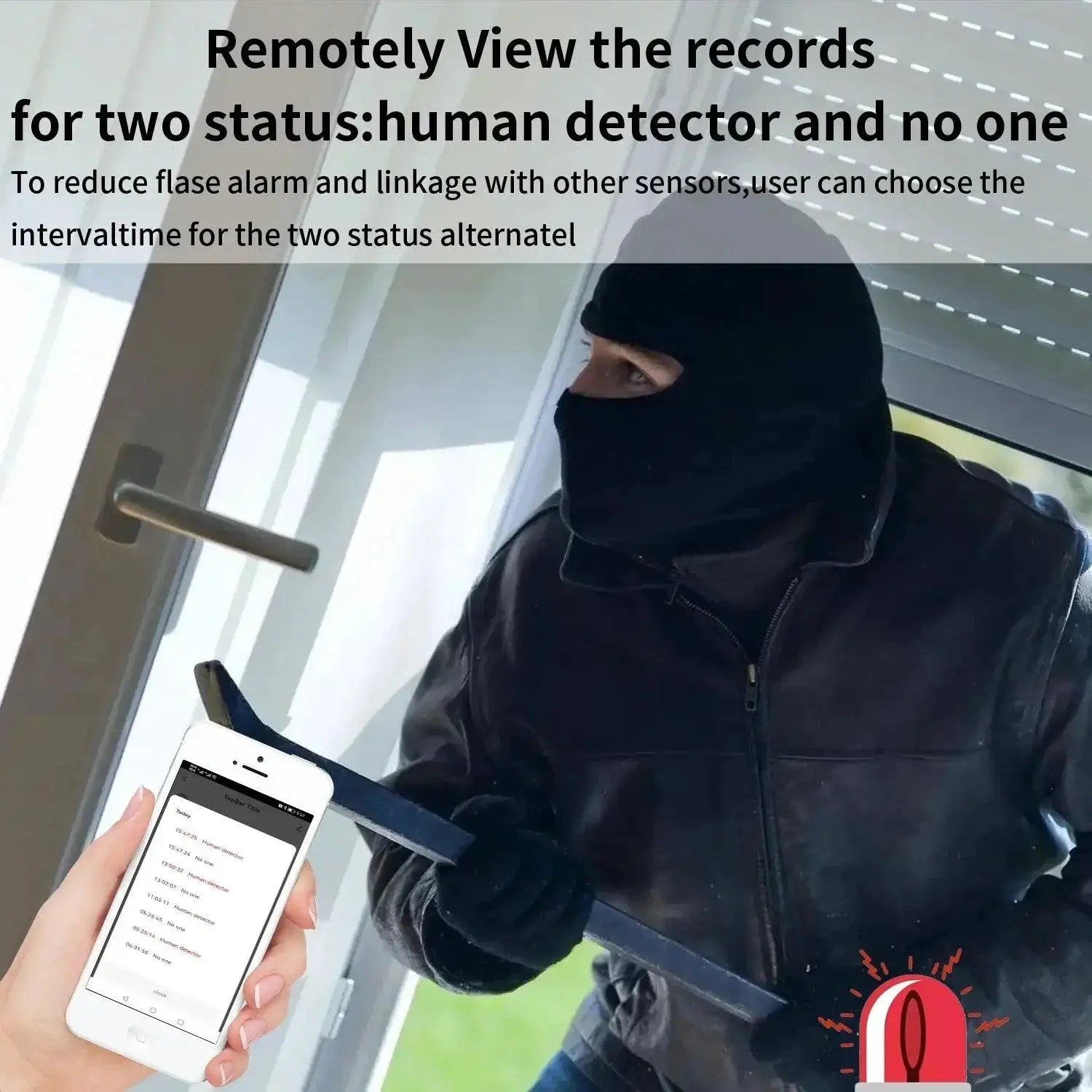 Smart Radar Human Detector For Home Security Device