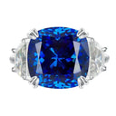 Elegant Royal Blue CZ Cocktail