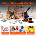 Ergonomic Button Maker Pin Kit