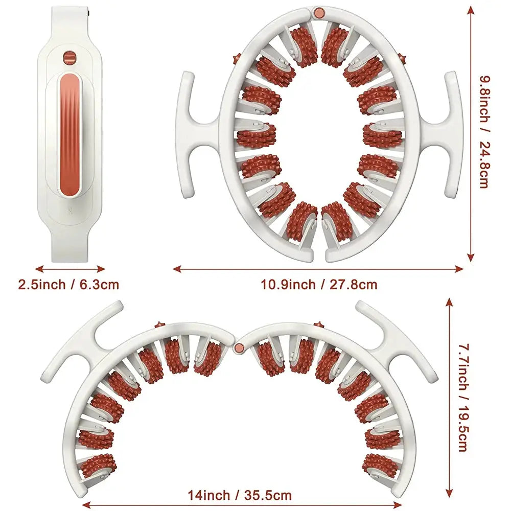2 In1 Cellulite Massager Manual Muscle Massager Roller for Leg Neck Arm and Foot Multi-function Pelvic Floor Muscle Trainer