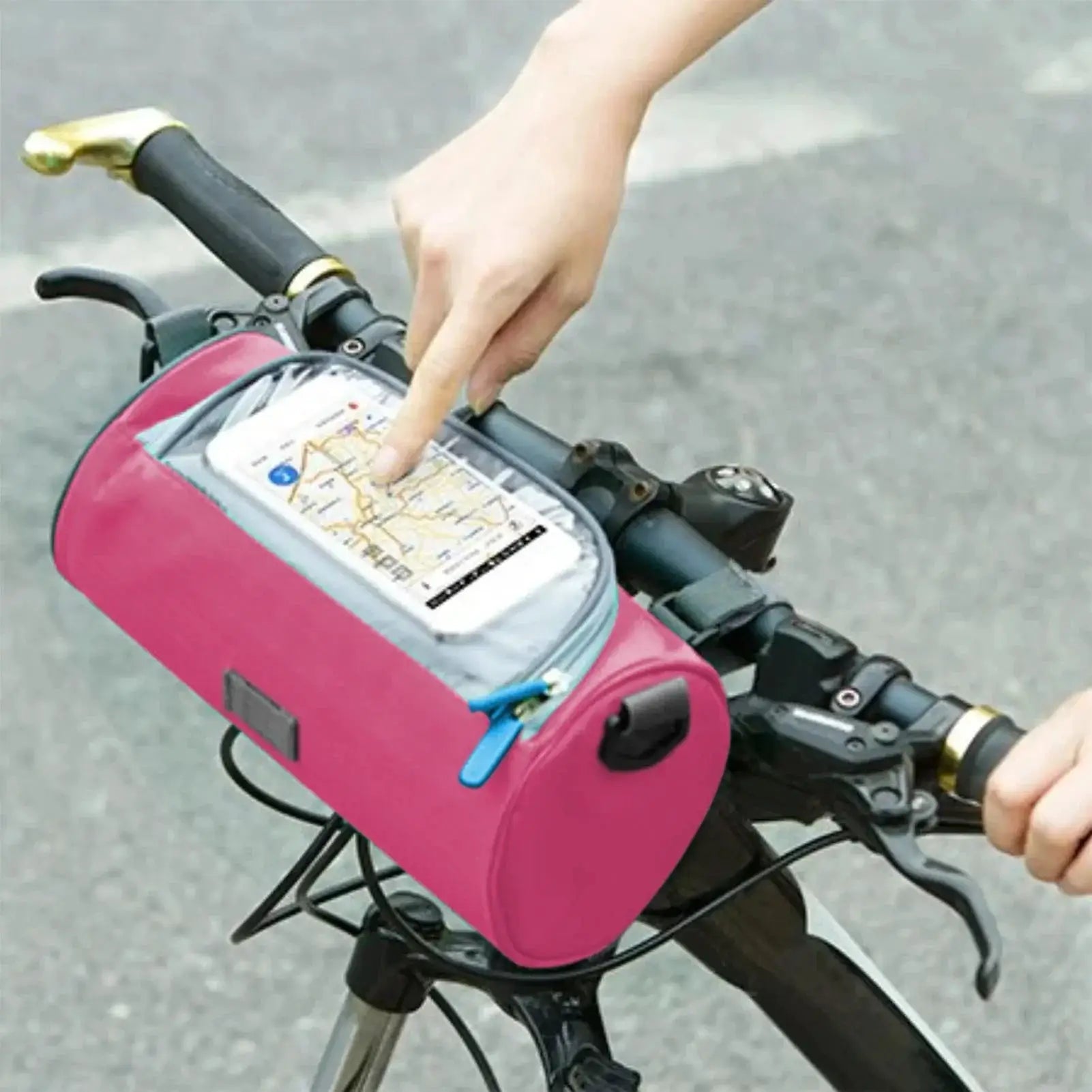 Waterproof Bicycle Handlebar Bag Front Bag Large Capacity