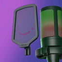 A6V USB Gaming Microphone With Pop Filter And Shock Mount