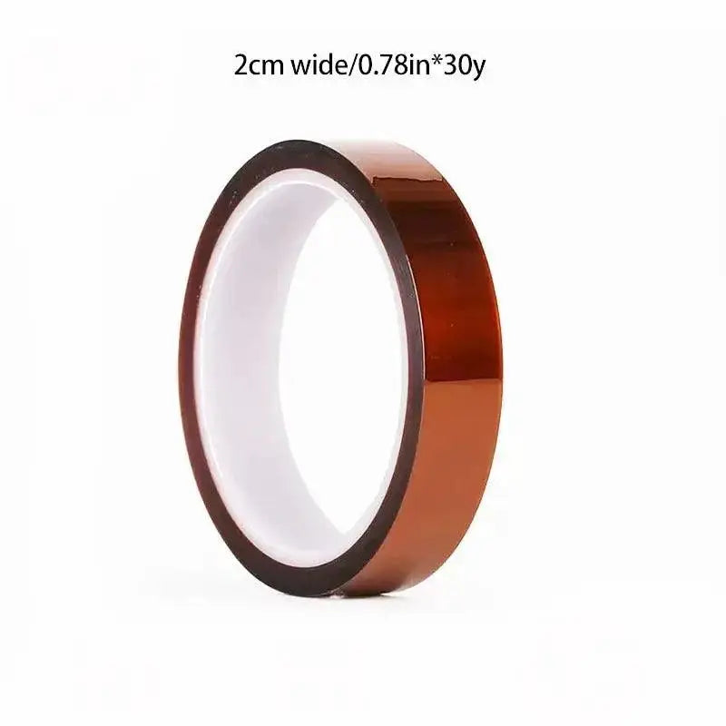 Gold Finger High Temp Polyimide Anti Static Tape 30m