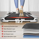 2 In 1 Incline Walking Treadmill With Gesture Control Bluetooth