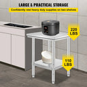 Commercial Stainless Steel Work Table
