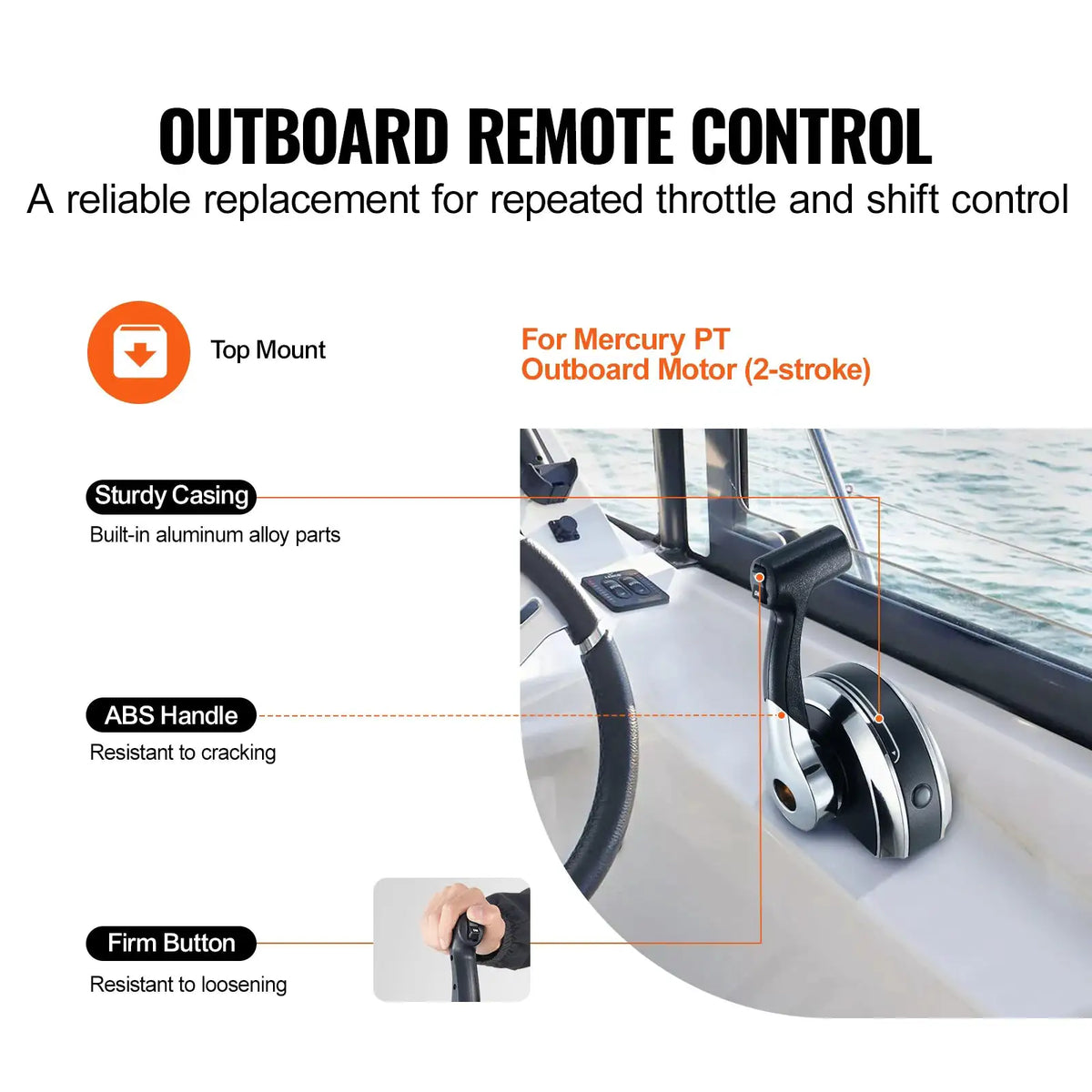 Mercury Pt Boat Throttle Control Box — product image 3