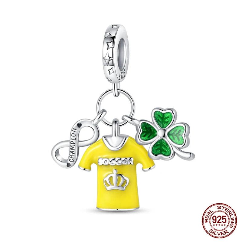 100 Sterling Silver Four Leaf Clover