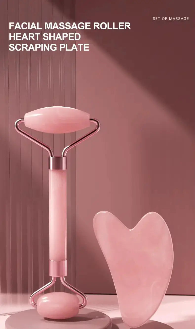 Crystal Resin Facial Roller for Face Neck and Eye Skincare