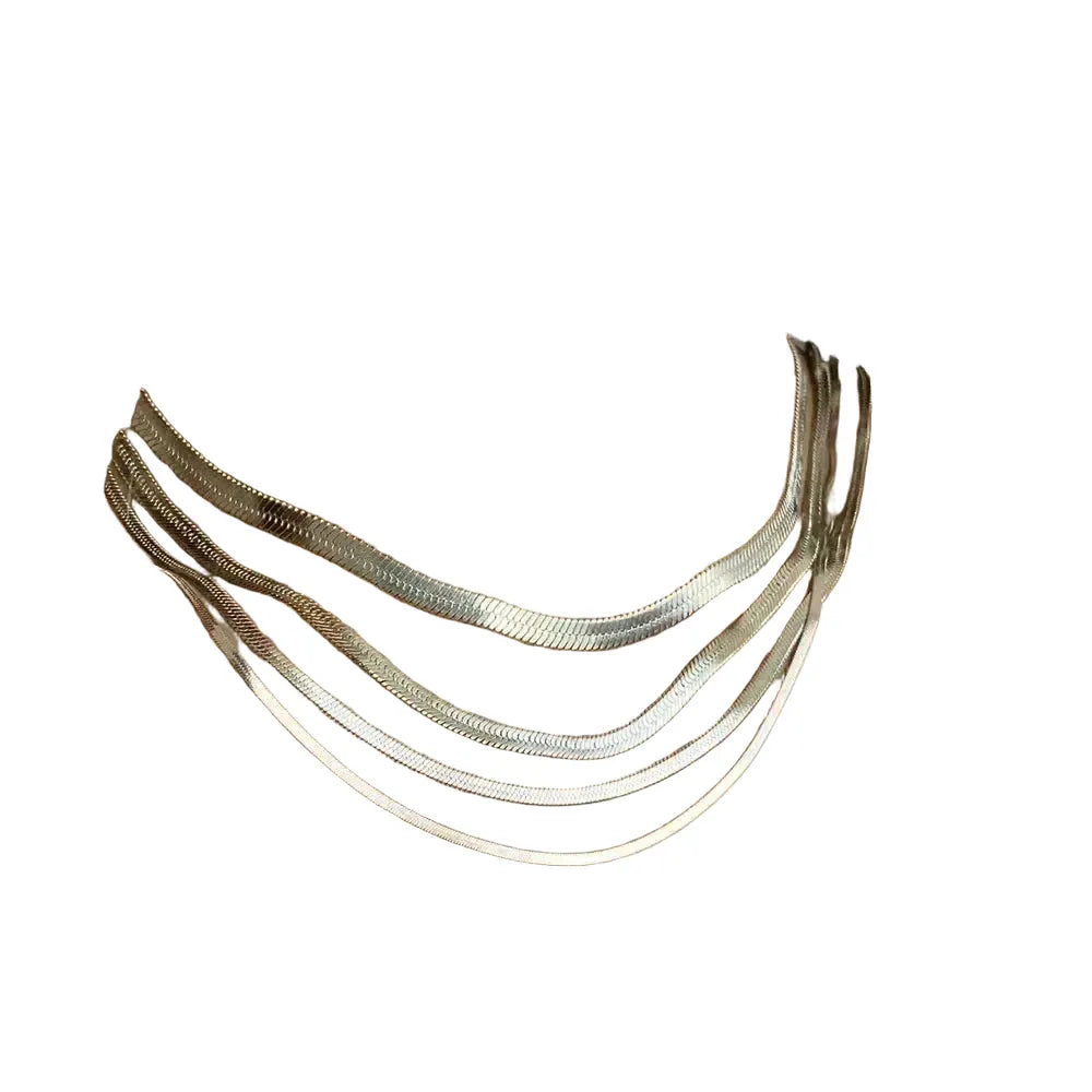 Durable Unisex Snake Necklace Daily — product view 1