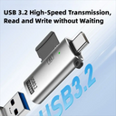 Usb C Card Reader Adapter Type C To Tf