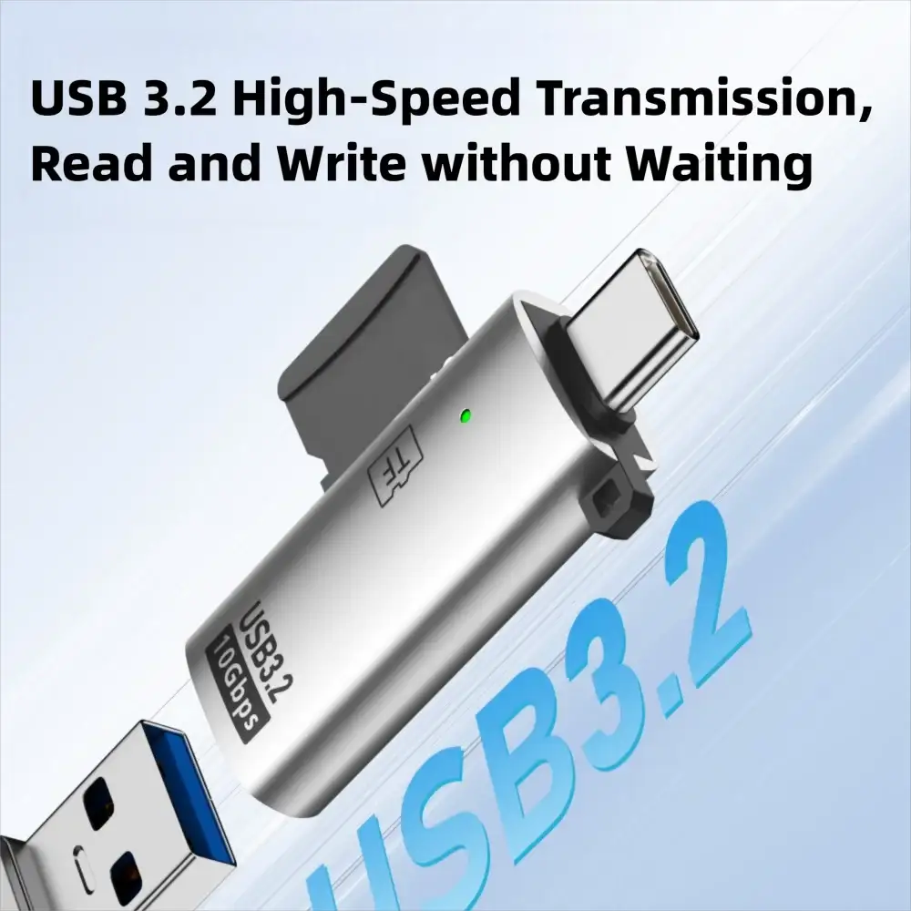 Usb C Card Reader Adapter Type C To Tf — product view 3