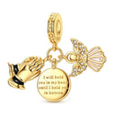 Sterling Silver Charm Pendant Beads