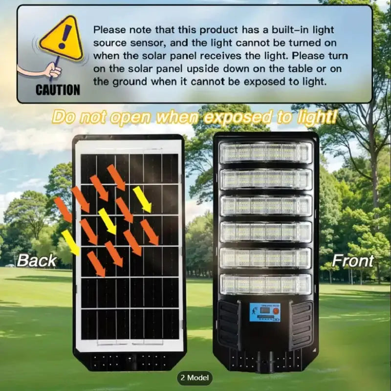 Outdoor Solar Motion Sensor Light — product view 5