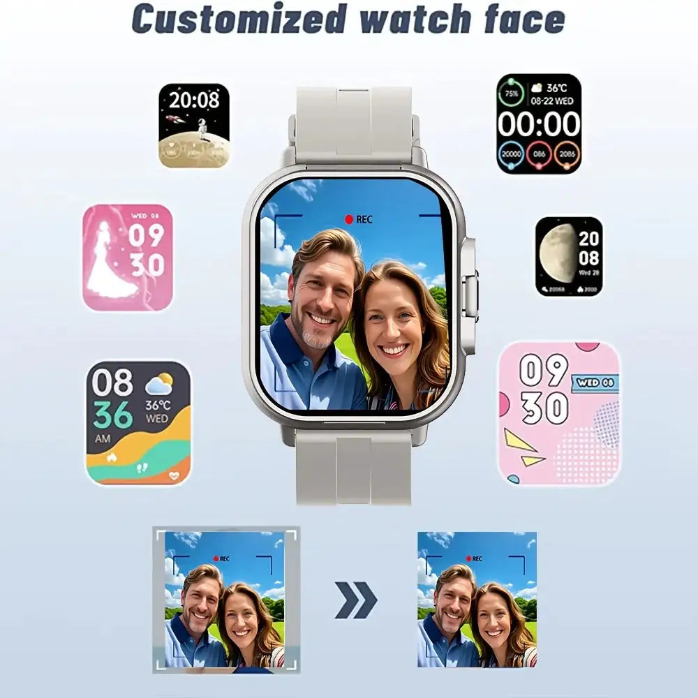 2-In-1 Smart Watch Earbuds And Call