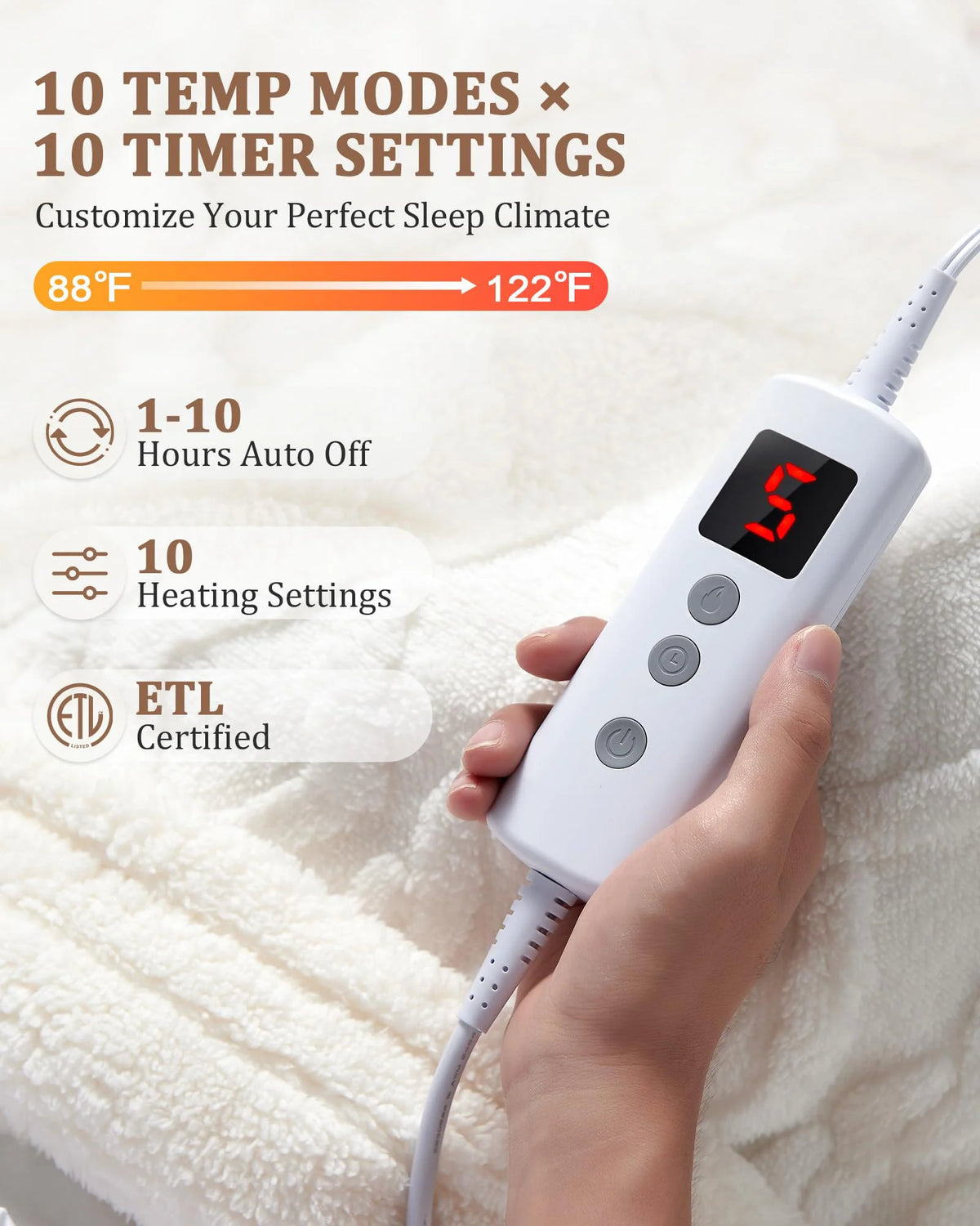 Electric Heated Throw