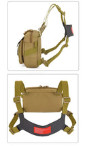 Fishing Chest Bag Men's Tactical Waterproof Molle Backpack