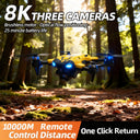 B9 Pro Foldable 4K Camera Drone