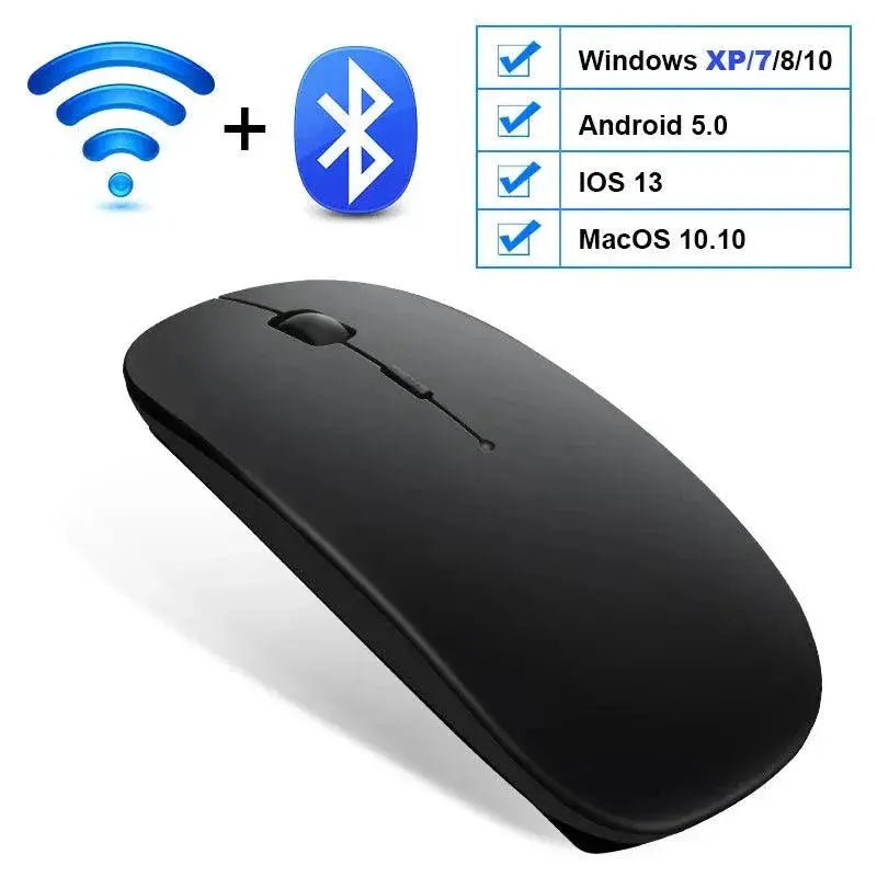Ergonomic Silent Bluetooth Mouse With Accurate DPI - OurLum.com