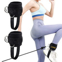 Leg Strength Trainer With Resistance Band For Workouts