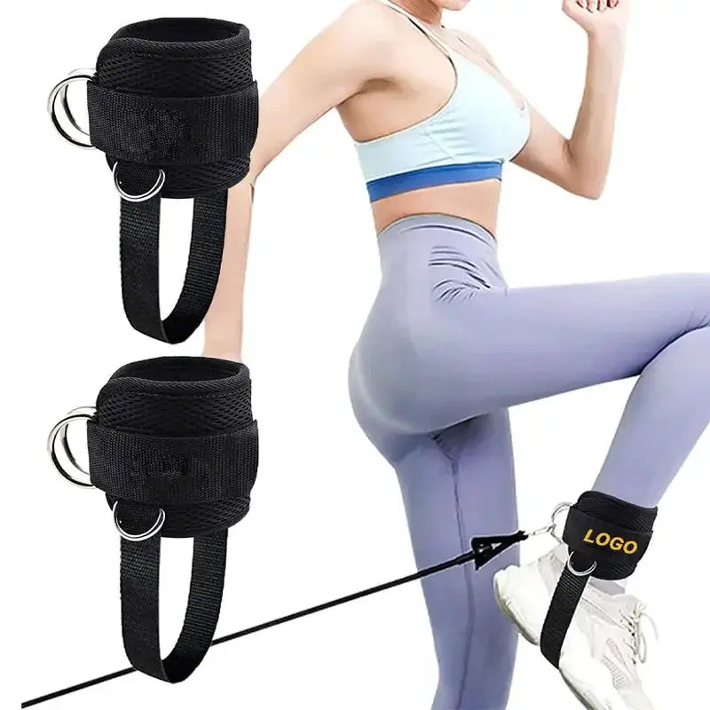 Leg Strength Trainer With Resistance Band For Workouts