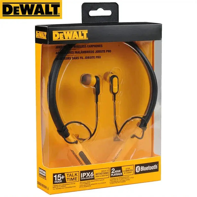Jobsite Pro Bluetooth Earphones Comfortable Neckband