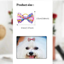 Durable Dog Bows for Christmas Grooming