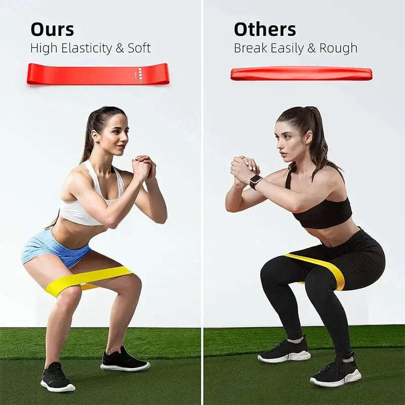 Versatile Resistance Loop Bands Home Workout Set For Fitness