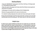 Car Tire Pressure Gauge Digital Monitor With Backlight Display