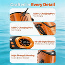 Portable Cooling Fan With Flashlight