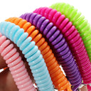 Keeps Keys Safe Spiral Keychain Holder