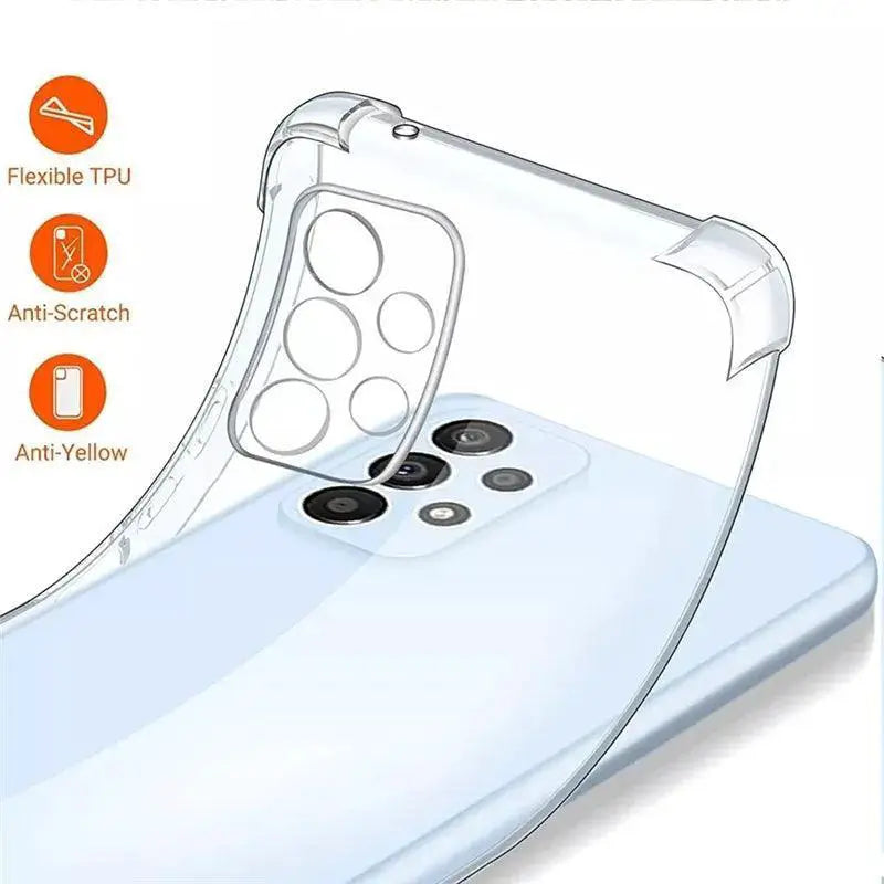Luxury Clear Shockproof Case For Samsung Galaxy A And S