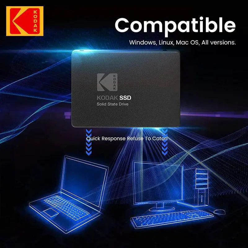 Kodak X120 SATA SSD With Blazing Read Speeds 550 MBps