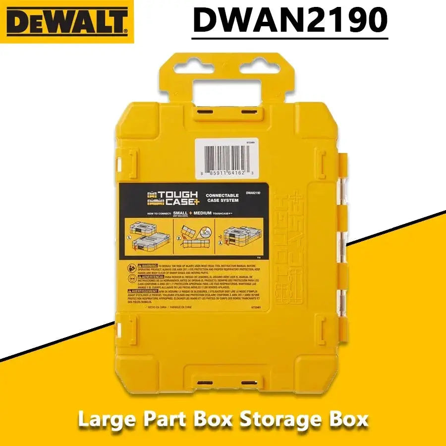 Dwan2190 Stackable Transparent Tools Storage Box Compact
