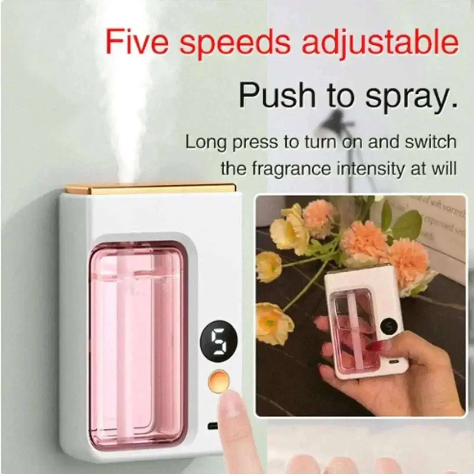 Automatic Aroma Diffuser Essential Oil Smart Aromatherapy