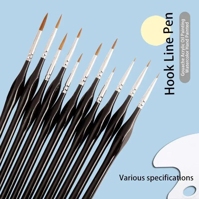 Weasel Hair Art Brushes Set For Versatile Painting
