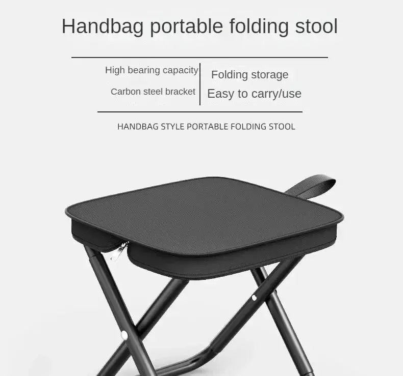 Outdoor Folding Stool Portable Fishing Seat Pocket Stool - OurLum.com