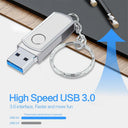 New Metal Cle USB Flash Drive High Speed Storage Solution
