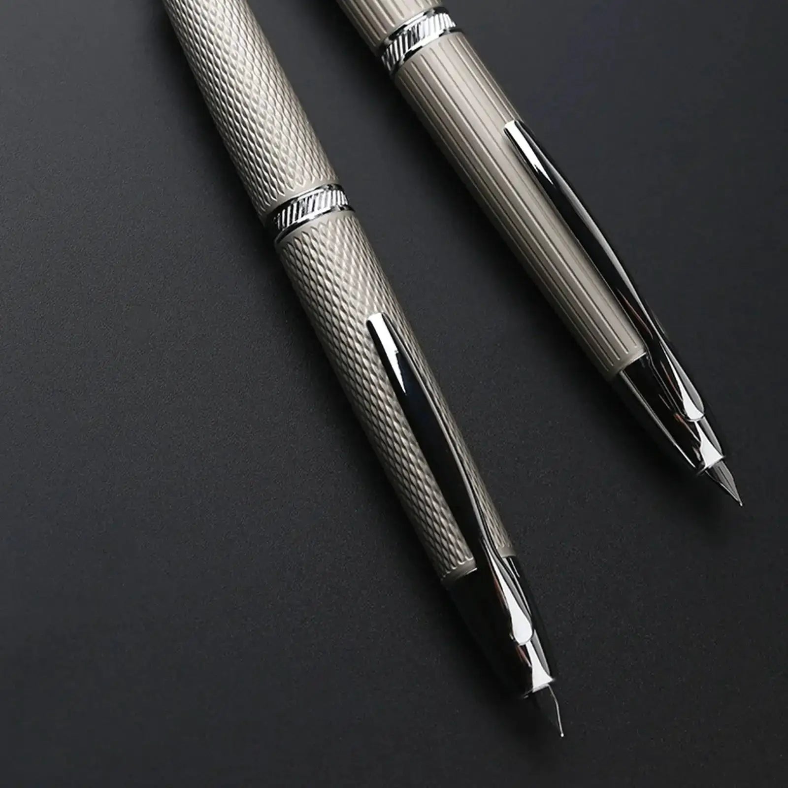 Majohn A1 Press Fountain Pen EF 0.4mm Nib Metal Pen