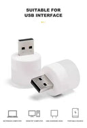 USB Night Light Power Bank for Reading