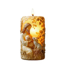 Jesus Easter Egg Rabbit Candle Silicone Mold