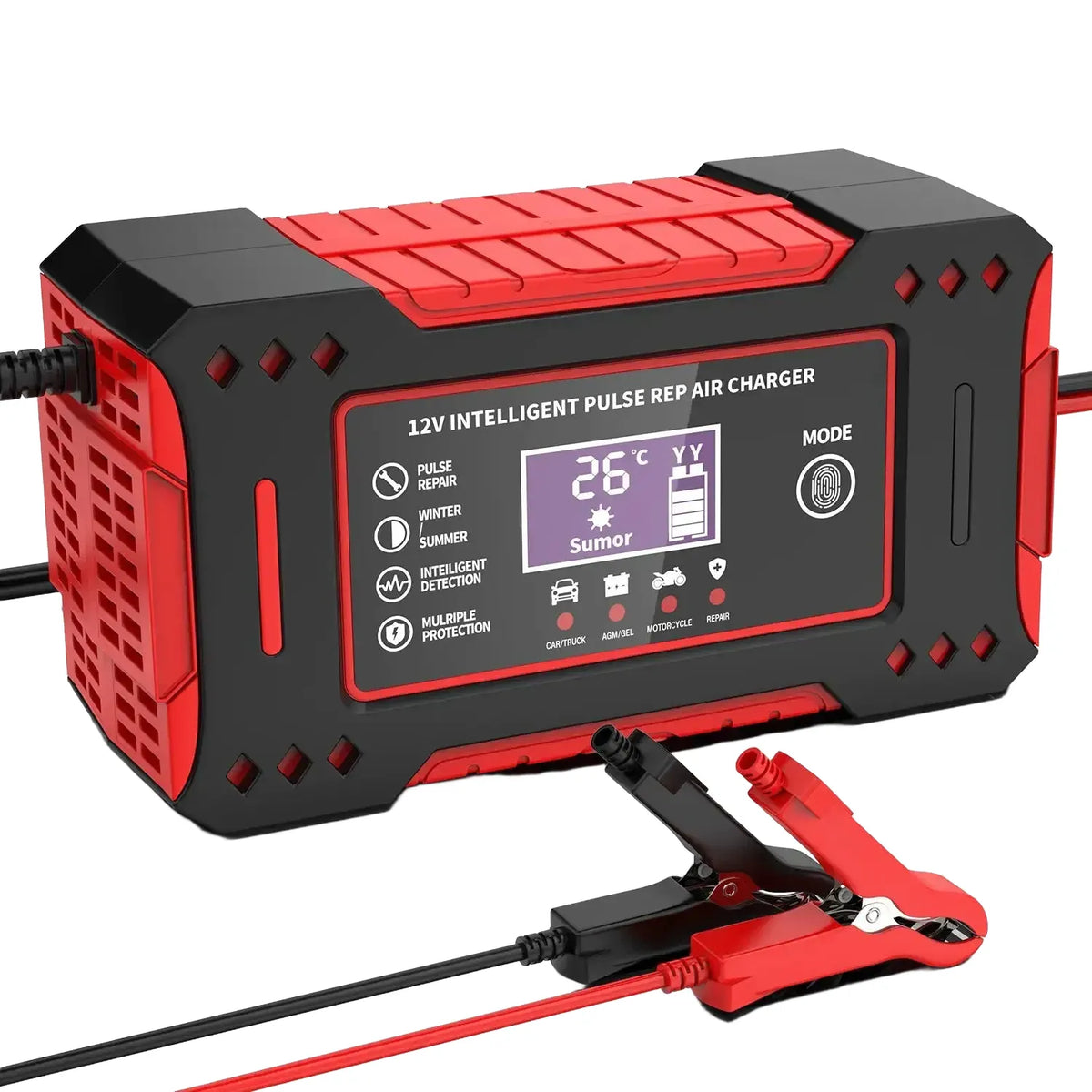 Car Battery Charger - Smart Repair And Fast Charge — product view 1